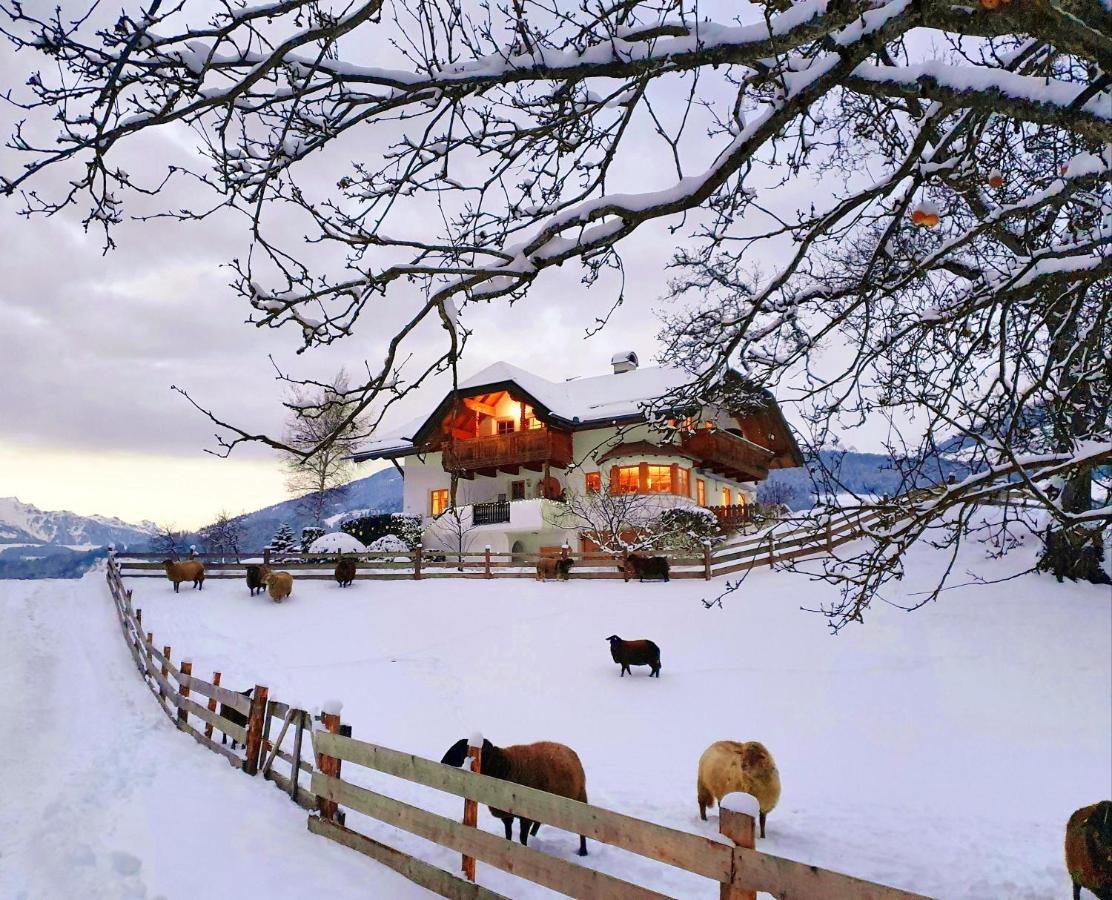 Oberplunerhof - Fewo Kronplatz เคียเนส ภายนอก รูปภาพ